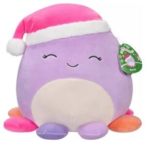 Squishmallows Pink Purple Octopus Plush Toy